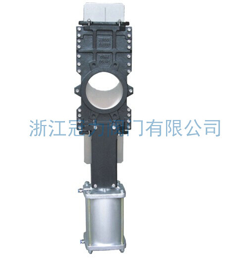 穿透式刀闸阀不让介质卡在我体内