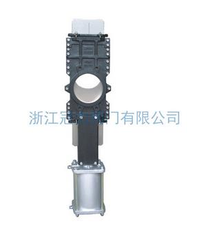 穿透式刀闸阀工艺性号结构紧凑