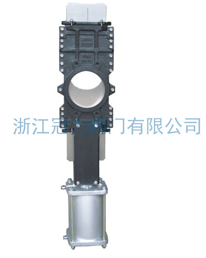 穿透式刀闸阀的工作原理