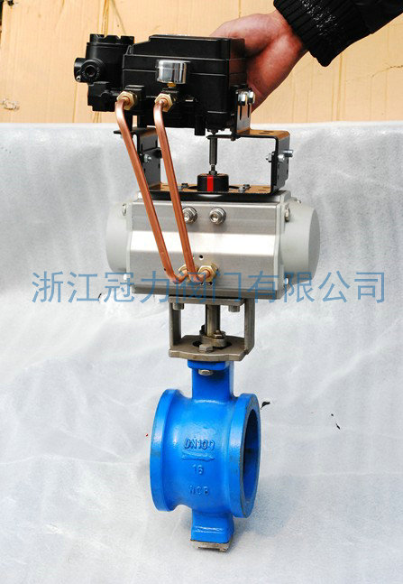 气动V型调节球阀调节时需要注意什么
